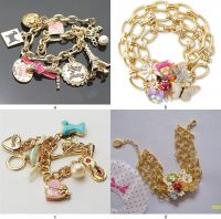 FINE BRAND NEW MULTI-PENDANTS BRACELET CHAIN BC-01