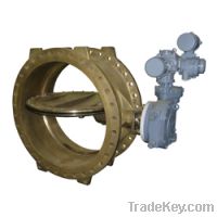 Sell Water Works Butterfly Valve Flange type, Electric motor operator