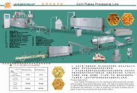 Sell toasted corn flakes processing line