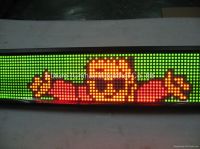 16X128 Multi-color LED Moving Sign