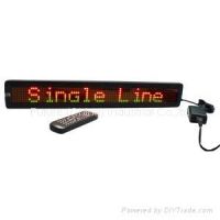 2 inch 7x80 Tri-color LED Moving Sign