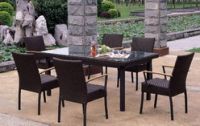 Synthetic Rattan Furniture(dining set)(RG-D029)