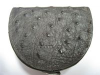 Ostrich coin purse