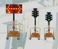 Solar Lifting Traffic Lights