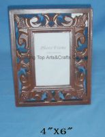 Brown picture frame, Wooden photo frame, Wood frame, Photo frame