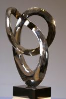 stainless steel  abstract sculpture-moden art