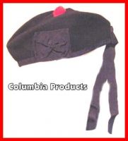 Sell - Irish GLENGARRY Hat Cap Black - CP Brand By Columbia Products