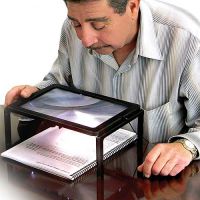 Sell Desktop Led Magnifier 275x195mm size DB216LED