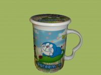 Sell ceramic mug with lid