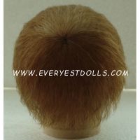 hand rooted doll hair