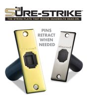 Sure-Strikeâ„¢ strike plate