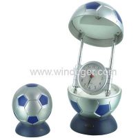 Sell Soccer Shape Spherical Clock with Light
