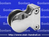 handrail glass clamp