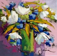 Sell high quality flower paintings