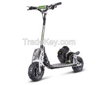 2 wheel foldling evo 71cc big wheel gas scooter with CE certificate