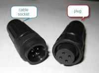 Sell plastic connector, waterproof connector