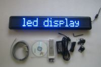 Sell led message sign  blue