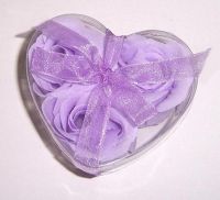 Sell romantic purple rose bath soap(my-1828)