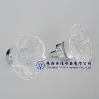 Provide crystal knobs & glass handles