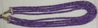 Sell AA african amethyst necklace