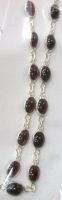 Sell garnet sterling silver necklace 2