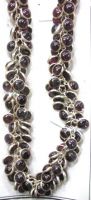 Sell garnet sterling silver necklace2