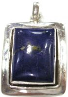 Sell lapis sterling silver pendant