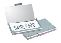 Aluminium Name Card Holder