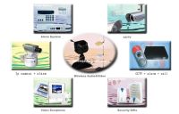 40 Defence Zones LCD Display Voiced Intelligent Burglar Alarm Sys