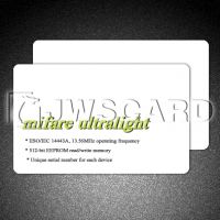 Sell Mifare Ultralight Card, 13.56Mhz RFID Card, ISO14443A ISO Card