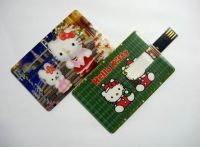 Name card usb memory drives, Name card usb memory disk, kitty in china