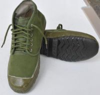 Sell Hight cut rubber canvas shoes
