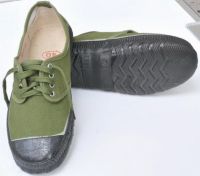 Sell Low cut rubber canvas shoes