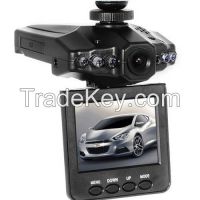 Car Camera Recorder free shipping car dvr 2.5" LCD Screen 6 IR Night vision digital video recorder c