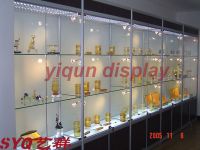 Sell crystal showcase/glass cabinet/display case/aluminum alloy
