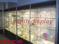 Sell glass cabinet/show case/aluminum alloy showcase/stall/rack