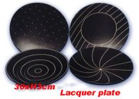 lacquer plate