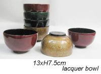 lacquer bowl