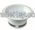 Round recessed LED downlights