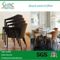 Hot Sale Restaurant Cheap Armrest Rattan Chair SFM3-20150525-01