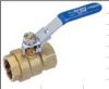 ball  valve in brass, stainless steel