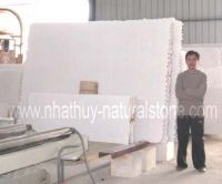 Sell pure white marble slab