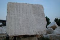 Sell pure white marble blocks - good quality