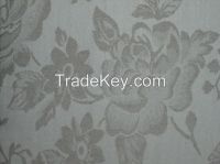 Pure linen Jacquard fabric