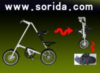 Sell folding strida bike in white color