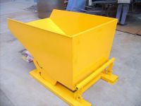 tipping skip, bins, dangerous goods cabinet , tire stopper , welding work