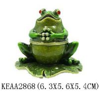 Sell frog jewelry box KEAA2868