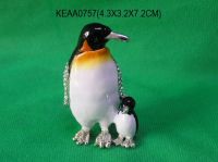 Sell penguins jewelry box KEAA0757