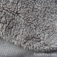 Sell polyester shu velveteen fabric for slipper