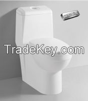 sell Dual Flush One Piece Eco-Friendly High Efficiency Ceramic Toilet